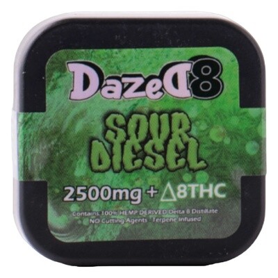 Dazed8, Dab 2.5G - Sour Diesel D8