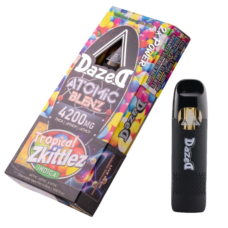 Dazed8, 4G Atomic - Tropical Zkittlez, Indica