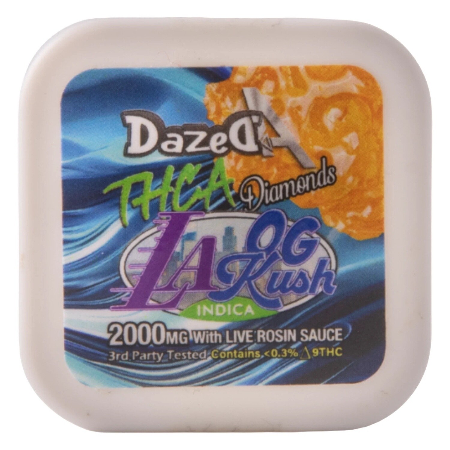 Dazed8, Dab 2G THC-A - LA OG Kush, Indica