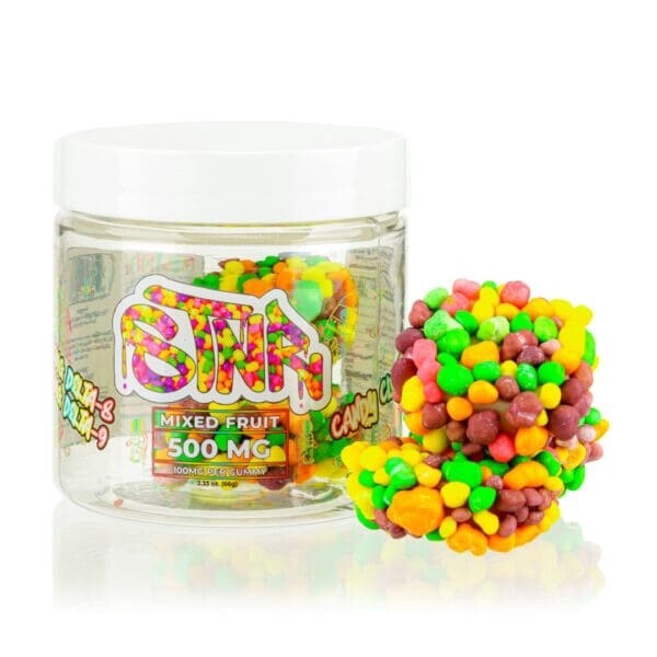 STNR Candy Cluster, 500mg, Mixed Fruit
