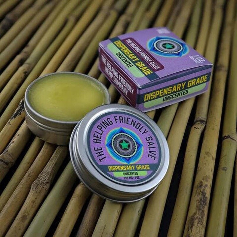 Helping Friendly Salve, Dispensary Grade, 1oz, Unscented