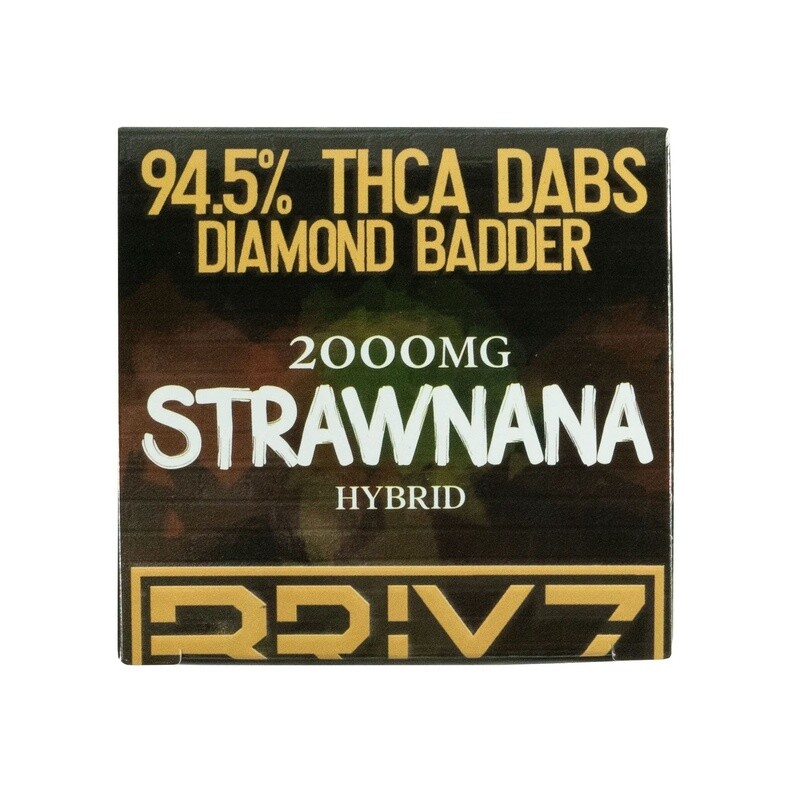 Dazed8, Dab 2G THC-A - Strawnana, Hybrid