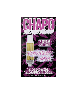 Chapo Sicario Blend, 2g Cart, Blackberry Haze