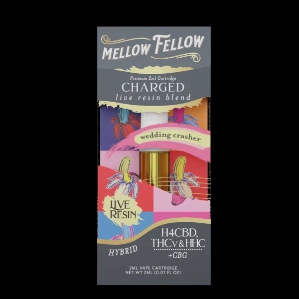 Mellow Fellow, 2mL Cart - Wedding Crasher, &quot;Charged&quot;, Hybrid