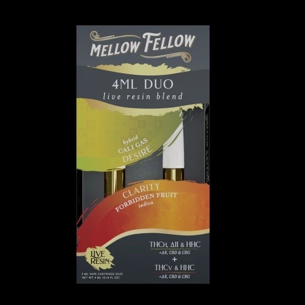 Mellow Fellow, 4ml Duo (2 x 2ml carts) - Desire, Clarity