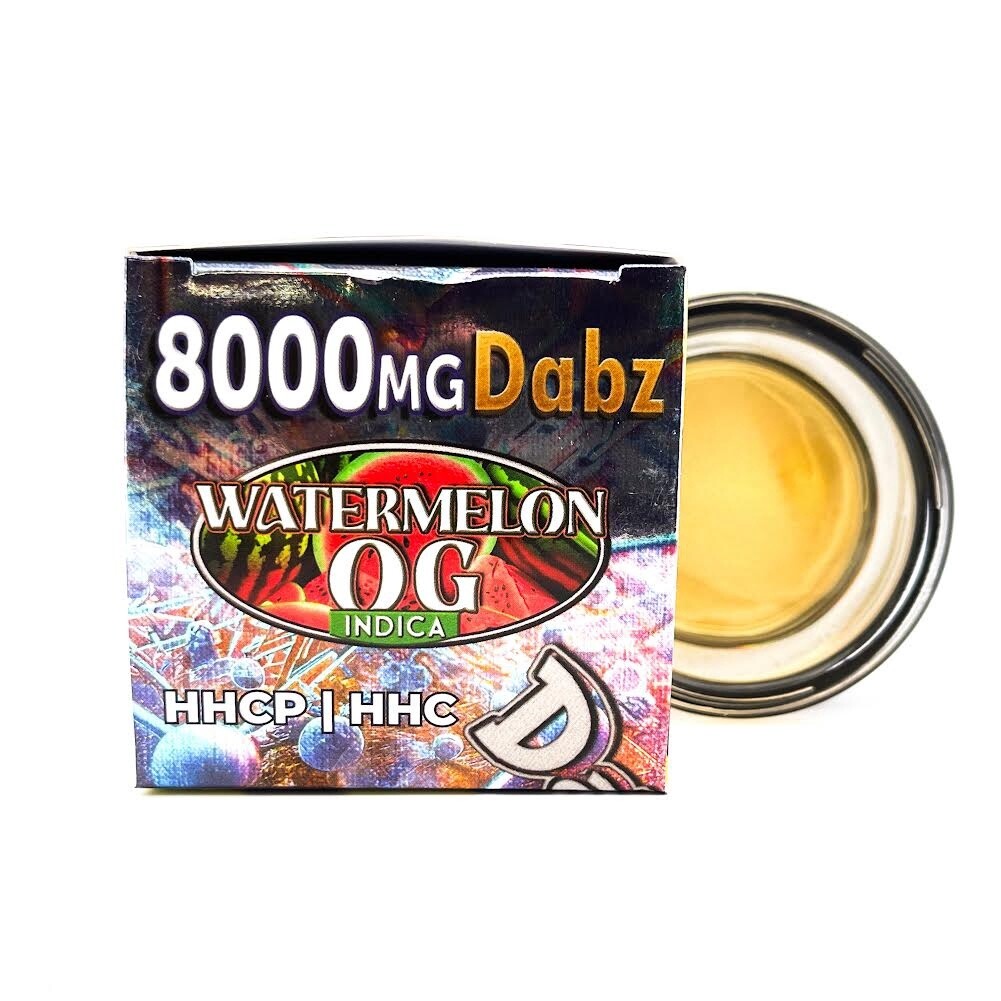 Dazed8, Dab 8G - Watermelon OG, Indica