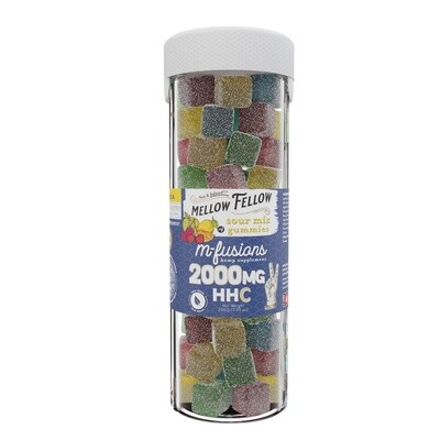 Mellow Fellow, HHC 2000mg, Sour Punch Gummies