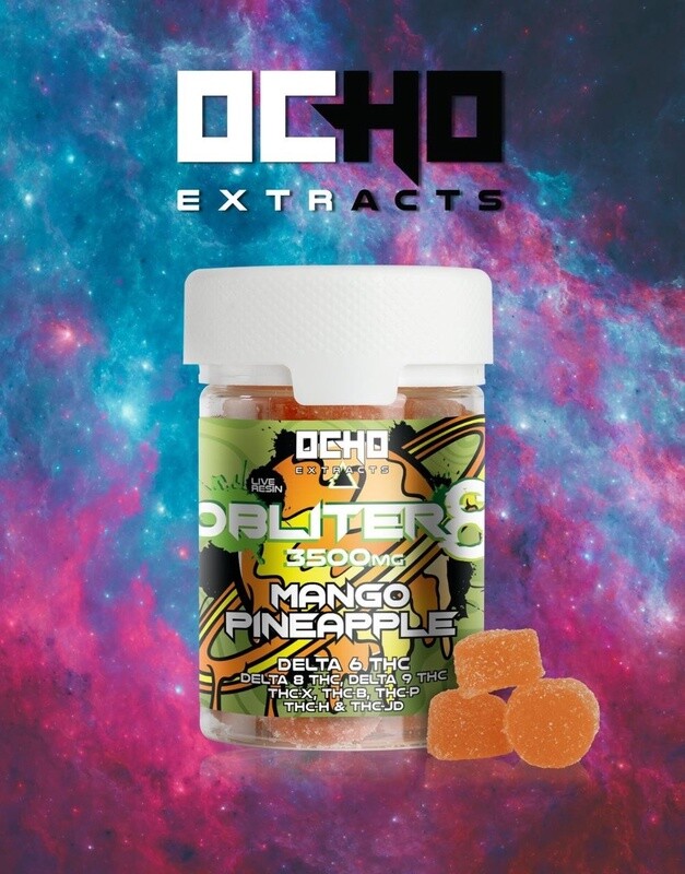 Ocho Obliter8, 3500mg Mango Pineapple