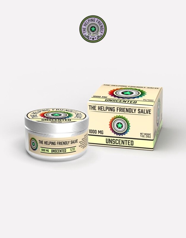 Helping Friendly Salve, Broad Spectrum, 4oz, Unscented