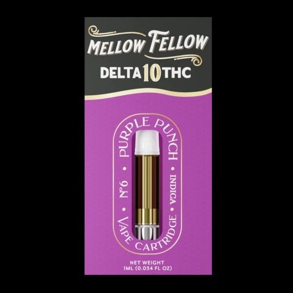 Mellow Fellow, 1G Cart, D10 Purple Punch