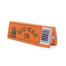 Zig Zag 1 1/4 French Orange Papers