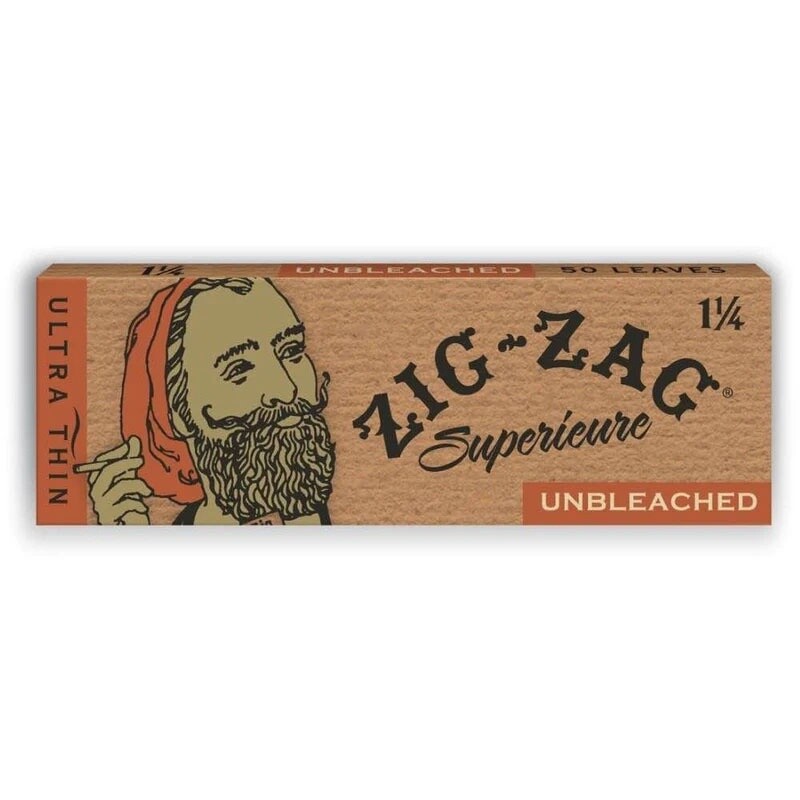 Zig Zag 1 1/4 Unbleached Papers