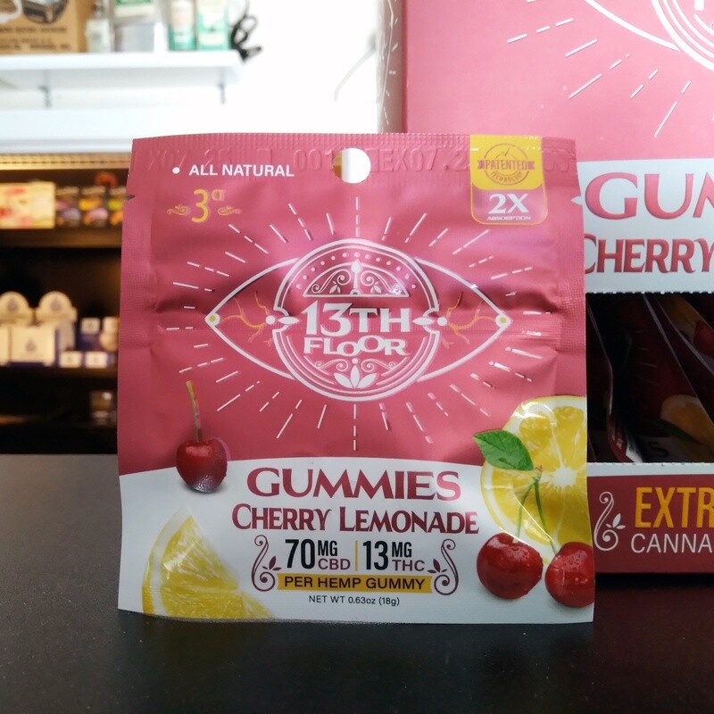 13th Floor, Cherry Lemonade, CBD (w/ THC)