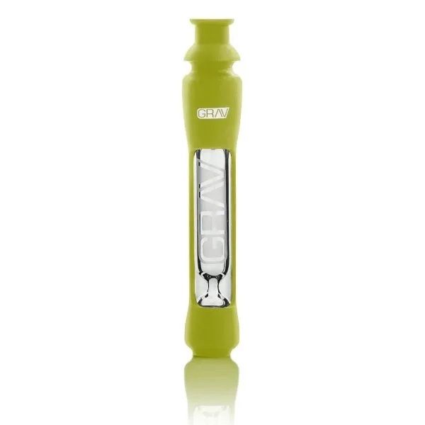 Grav Taster w/ Silicone Skin, 12mm Avocado Green