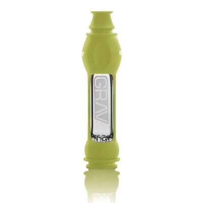 Grav Taster w/ Silicone Skin, 16mm Avocado Green