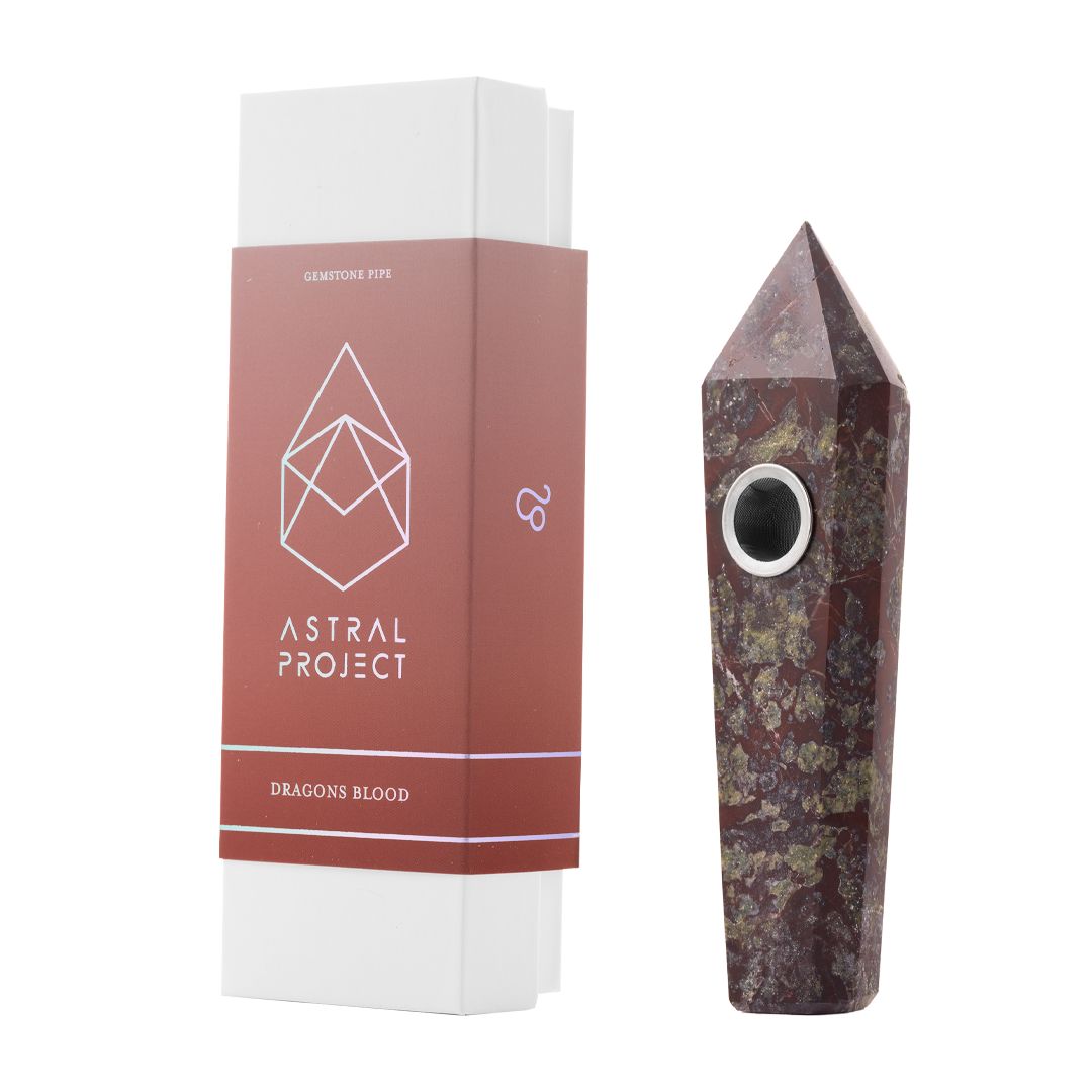 Astral Project, Gemstone Hand Pipe, Dragon&#39;s Blood