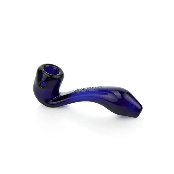 Grav, Mini Classic Sherlock Hand Pipe, Blue