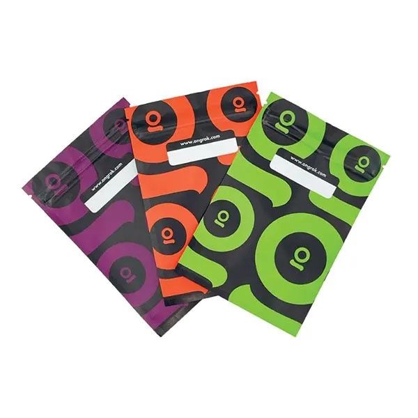 Ongrok, Smell Proof Mylar Bags, 100 Pack