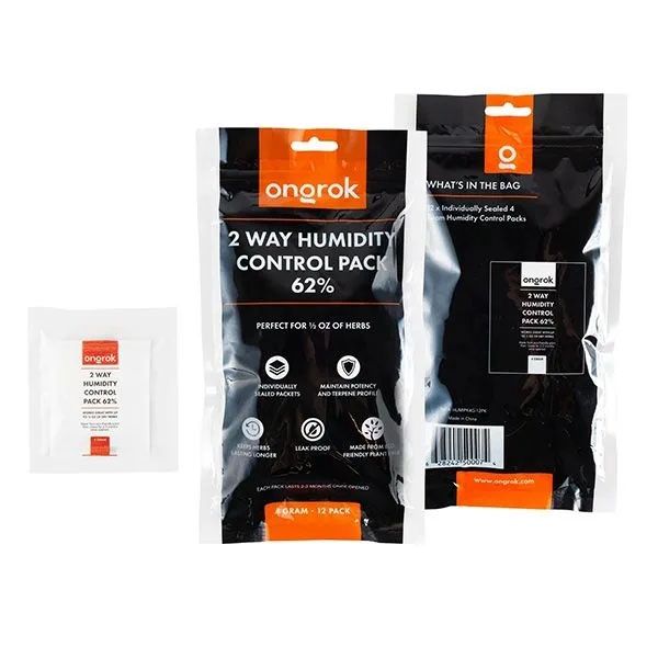 Ongrok, 62% Humidity Packs, 4 Grams