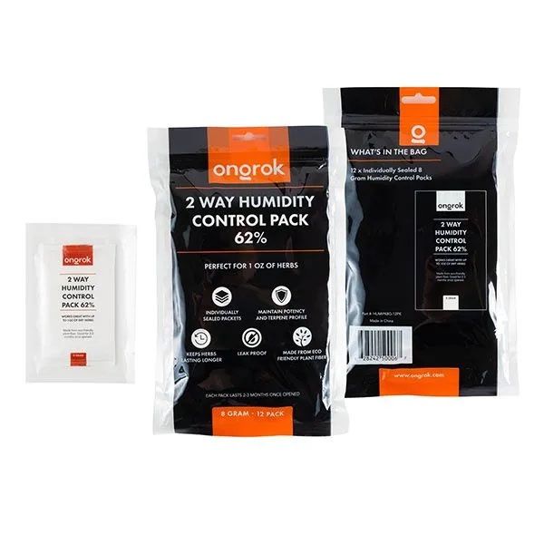 Ongrok, 62% Humidity Packs, 8 Grams