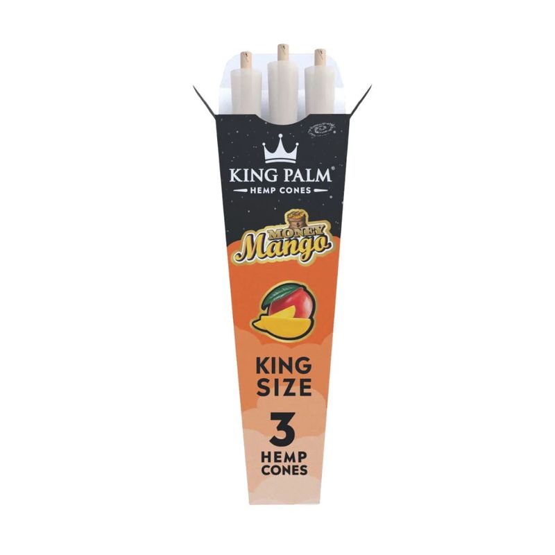 King Palm, Hemp Cones  3pk, King, Money Mango