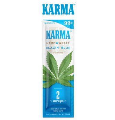 Karma Hemp Wraps, Blazin&#39; Blue