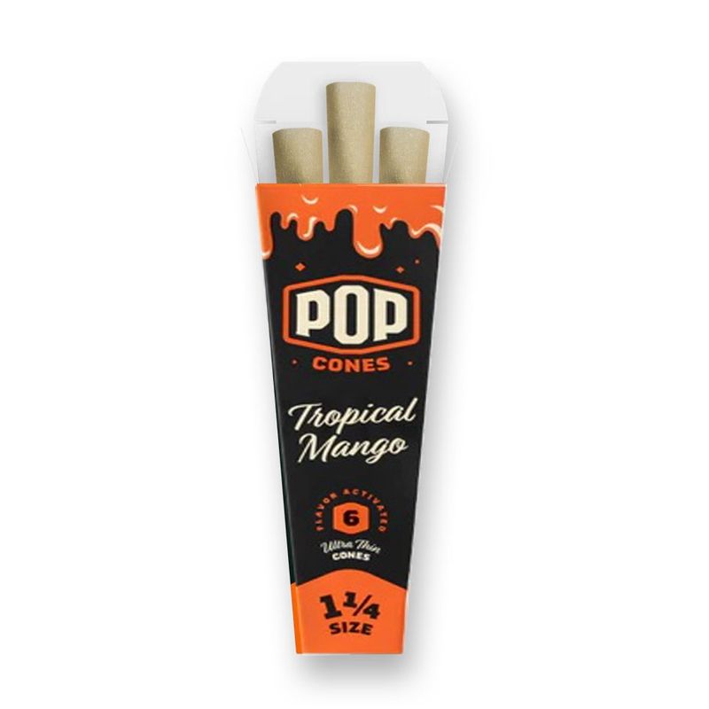 Pop Cones, 1.25 6pk, Tropical Mango