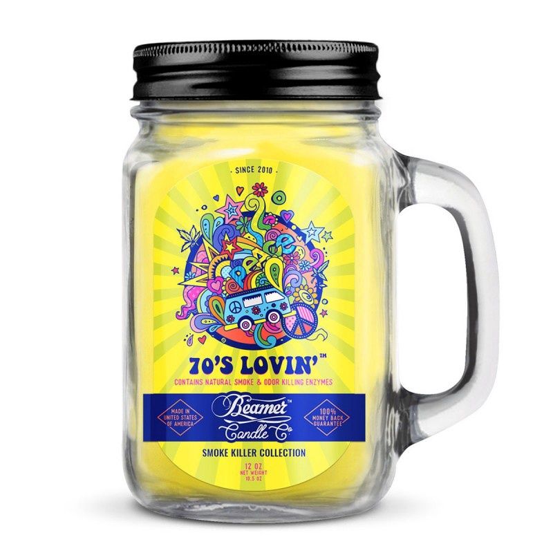 Beamer Candle Co., Smoke Killer, 70&#39;s Lovin