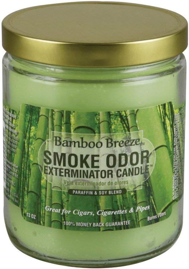 Smoke Odor Exterminator Candle 13oz, Bamboo Breeze