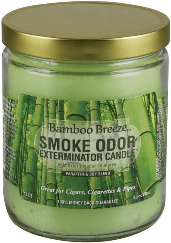 Smoke Odor Exterminator Candle 13oz, Bamboo Breeze