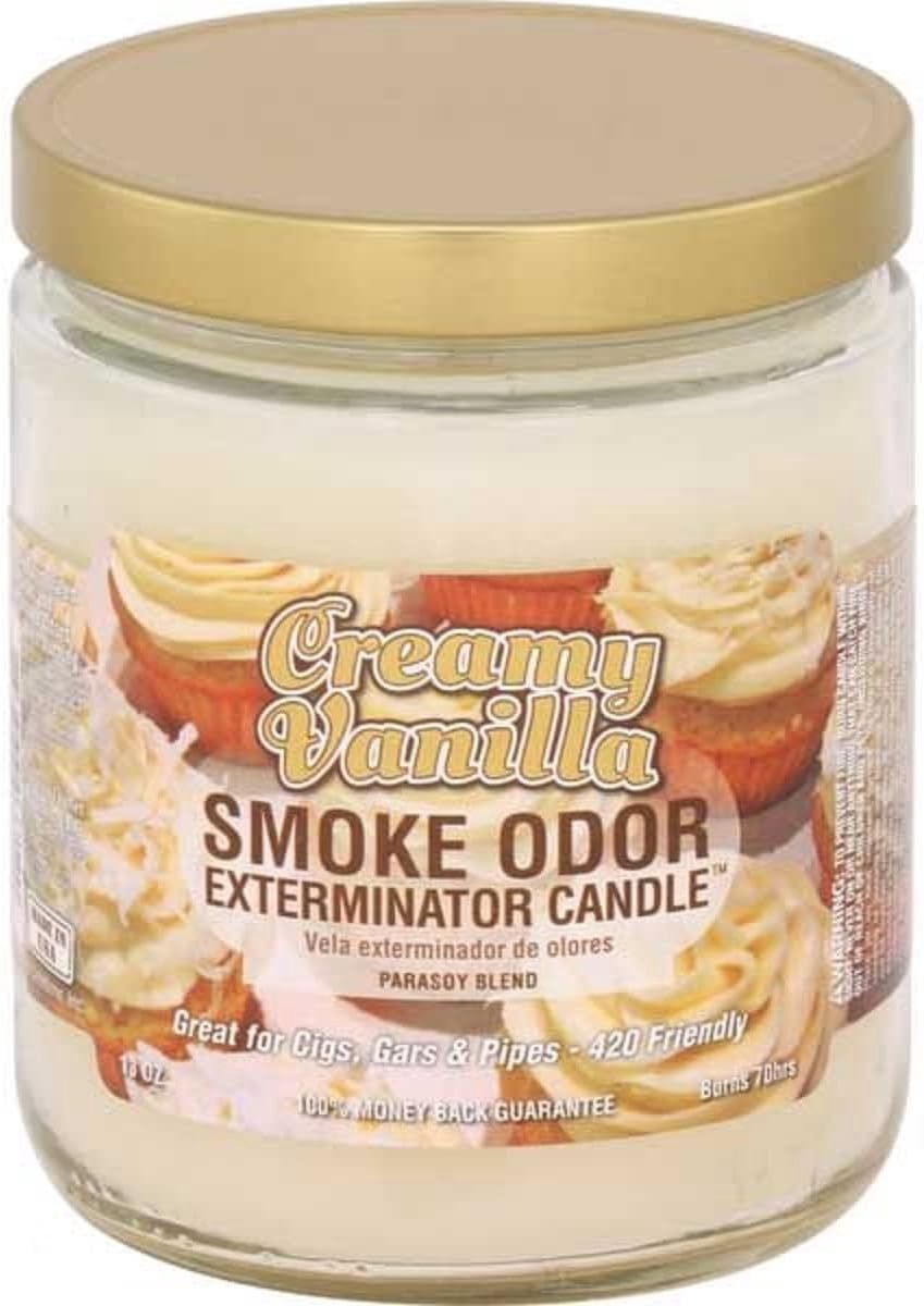 Smoke Odor Exterminator Candle 13oz, Creamy Vanilla