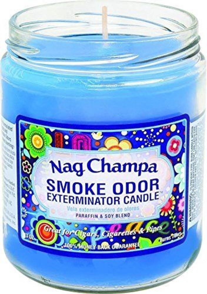 Smoke Odor Exterminator Candle 13oz, Nag Champa