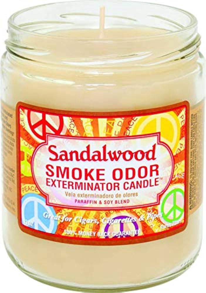 Smoke Odor Exterminator Candle 13oz, Sandalwood