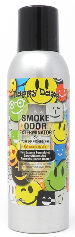 Smoke Odor Exterminator Spray 7oz Can, Happy Daze