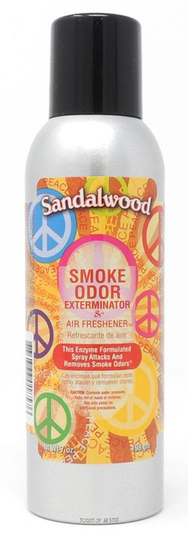 Smoke Odor Exterminator Spray 7oz Can, Sandalwood