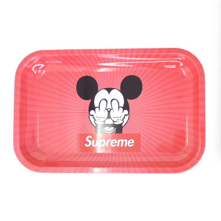 Finger Mouse Metal Rolling Tray, Small