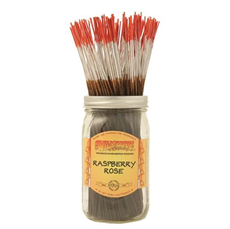 Wildberry Sticks Incense, Raspberry Rose