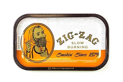 Zig Zag, Rolling Tray, Small, Classic