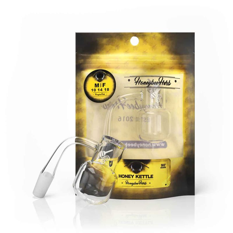 Honey Kettle 14mm Banger, Honeybee Herb