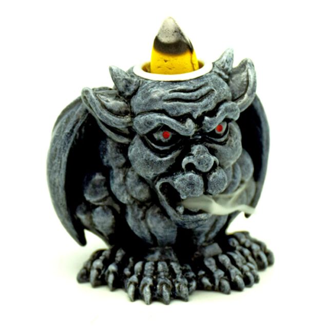 Gargoyle Back Flow Incense Burner