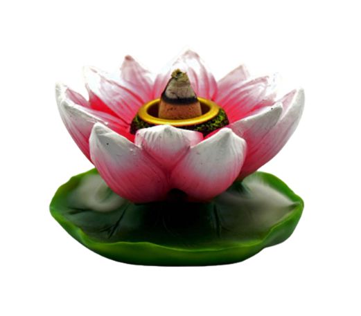 Lotus Flower Back Flow Incense Burner