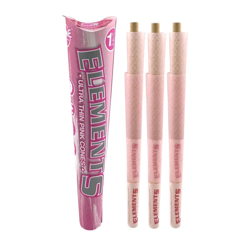 Elements, Pink Cones 1.25 6pk