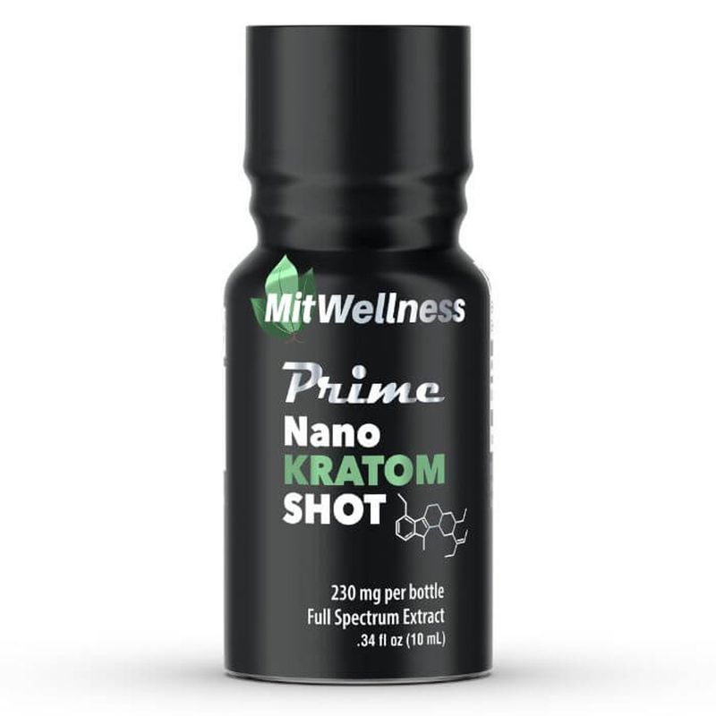 MitWellness, Prime Nano Kratom Shot 230mg