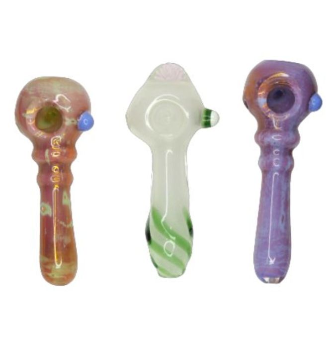 Hand Eeze, Illuminati Glass Pipe, Assortment #16