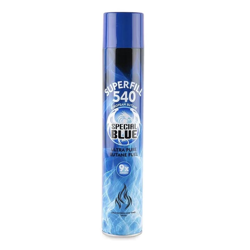 Special Blue Superfill 9x Butane 540ml