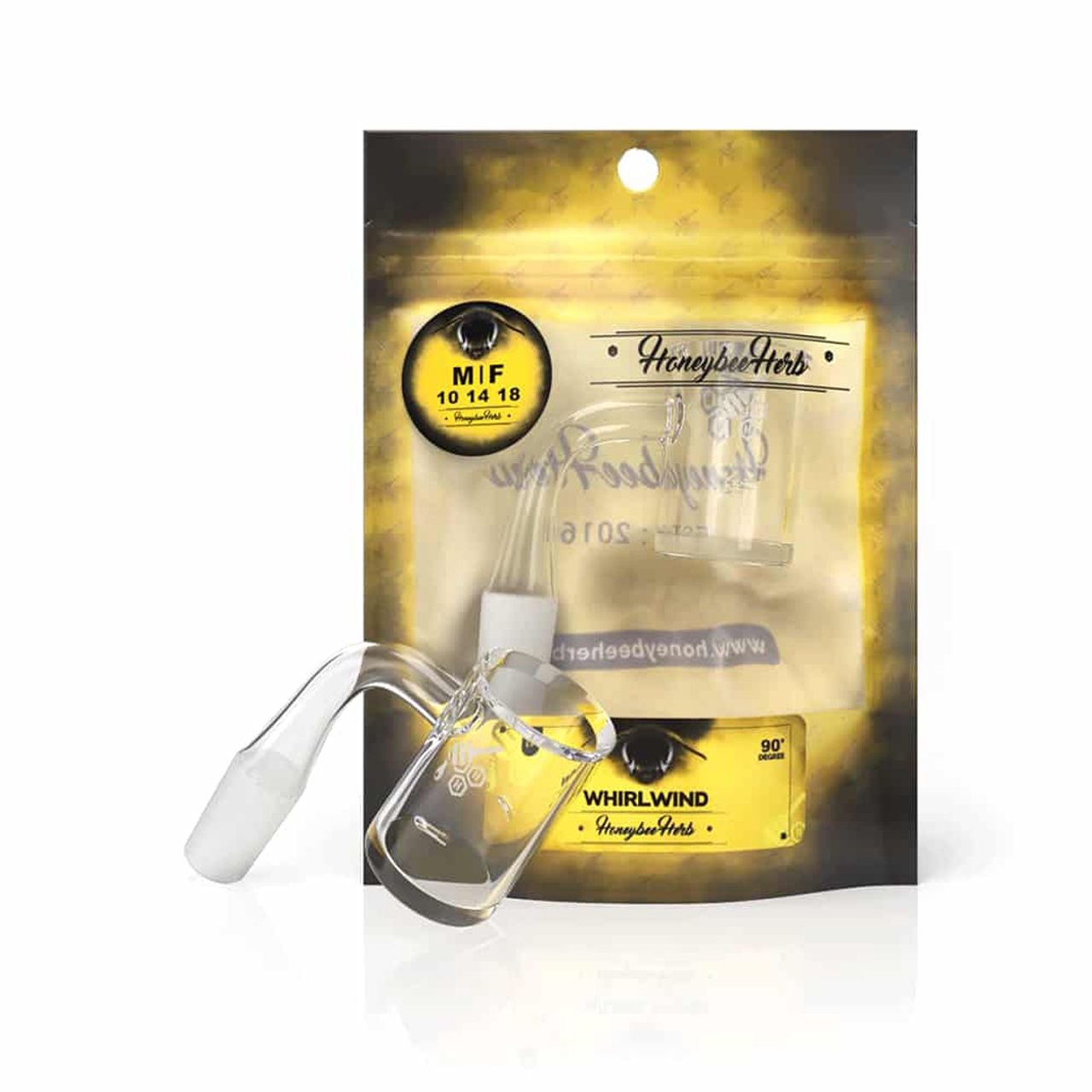 Whirlwind 14mm Banger, Honeybee Herb