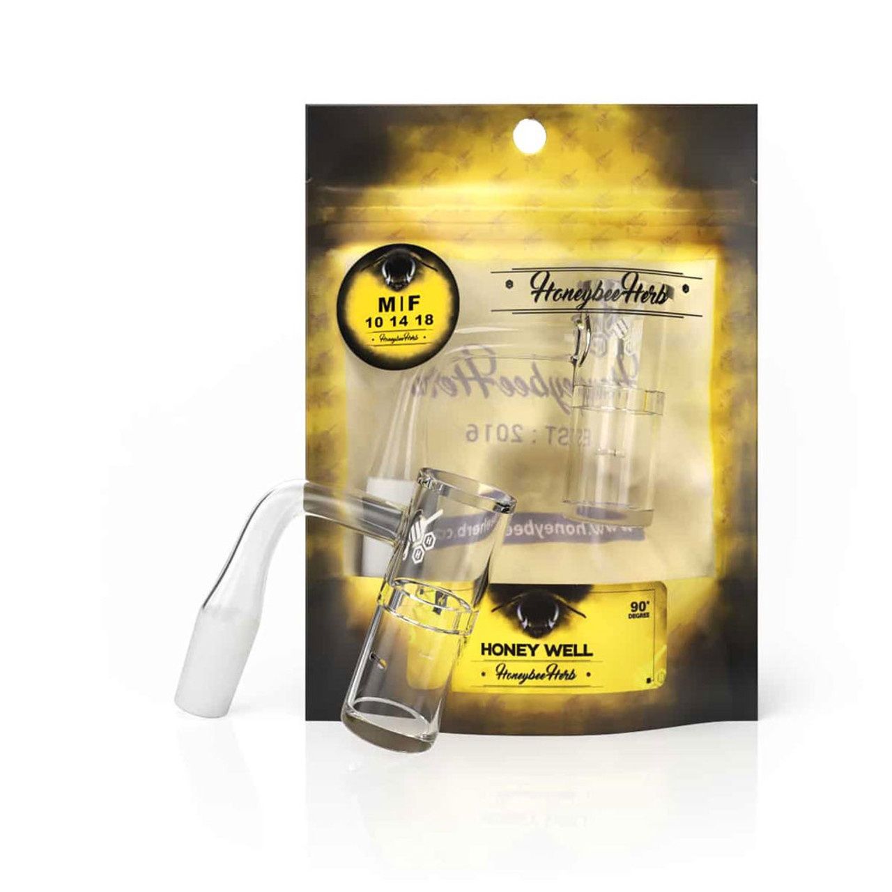 Honey Well 10mm Banger, Honeybee Herb