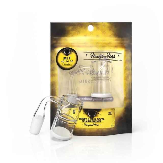 Honey &amp; Milk Bevel Splash Bucket 14mm, Honeybee Herb
