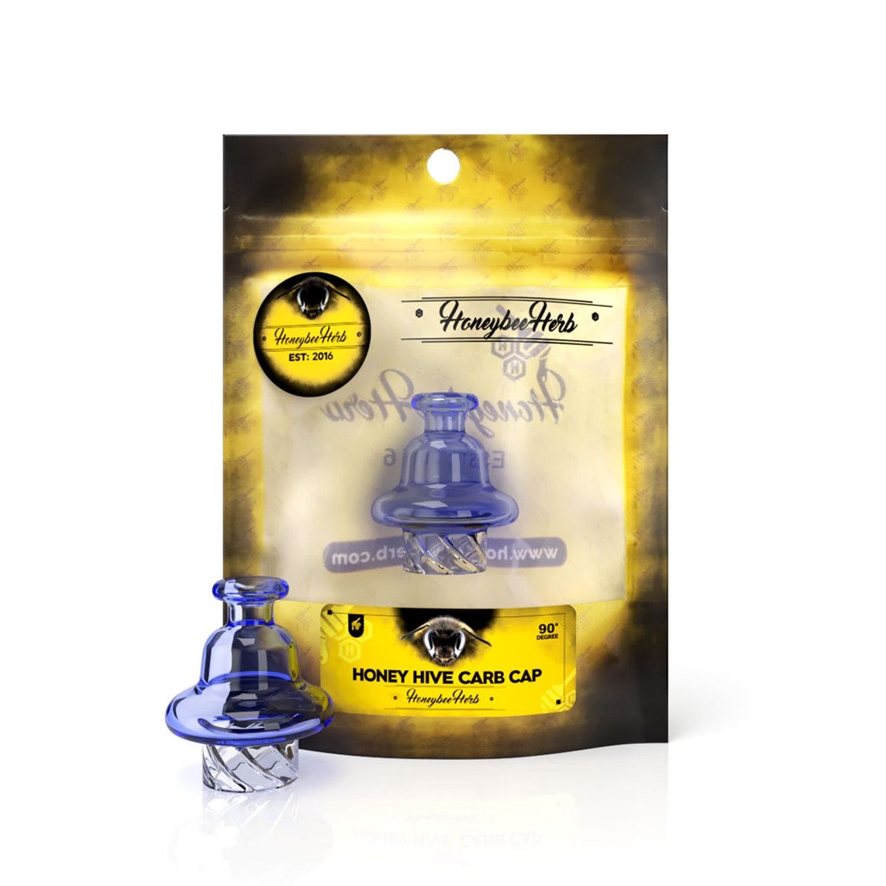 Honey Hive Carb Cap, Blue, Honeybee Herb