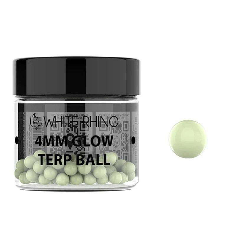 White Rhino, 4mm Terp Ball (Single), Glow